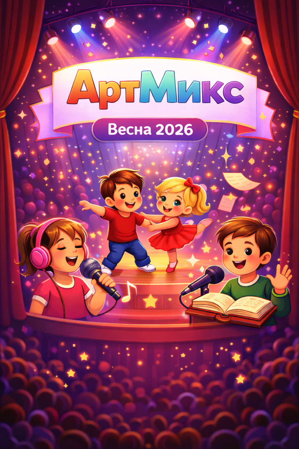Афиша АртМикс Весна 2026
